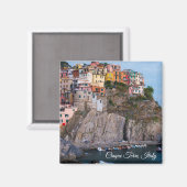 Cinque Terre Coast Magnet (Vorderseite/Rückseite)