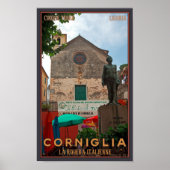 Cinque Terre - Corniglia Poster (Vorne)