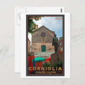 Cinque Terre - Corniglia Postkarte (Vorne/Hinten)