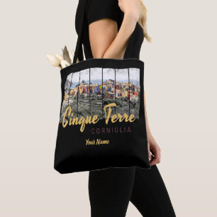 Cinque Terre Corniglia Riomaggiore Italien Vintage Tasche