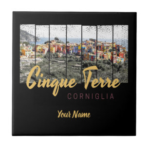 Cinque Terre Corniglia Riomaggiore Italienisch Vin Fliese