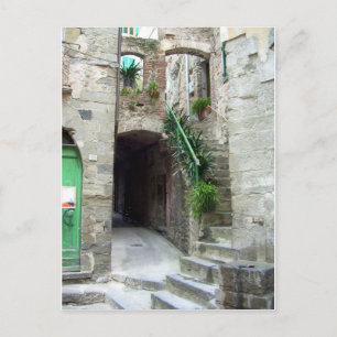 Cinque Terre (Corniglia Street) Postkarte