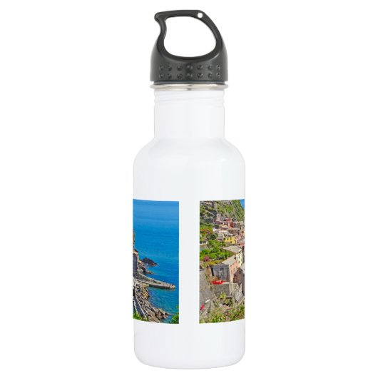 Cinque Terre Edelstahlflasche (Rückseite)