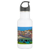 Cinque Terre Edelstahlflasche (Vorderseite)