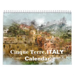 Cinque Terre Italien 2025 Tourismus Urlaub Kalender