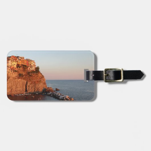 Cinque Terre, Italien Gepäckanhänger (Vorderseite horizontal)