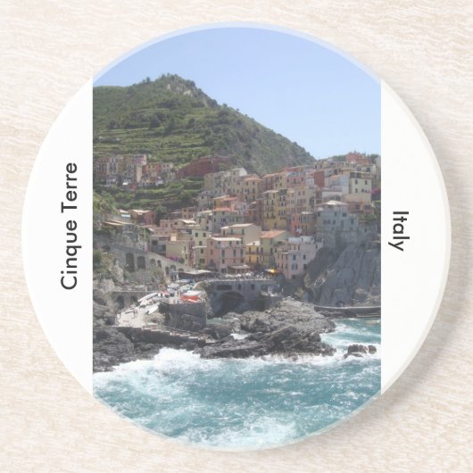 Cinque Terre, Italien Getränkeuntersetzer (Vorne)