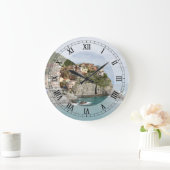 Cinque Terre, Italien Große Wanduhr (Zuhause)