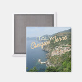 Cinque Terre Italien Italia Seascape Scene Magnete Magnet (Vorderseite/Rückseite)