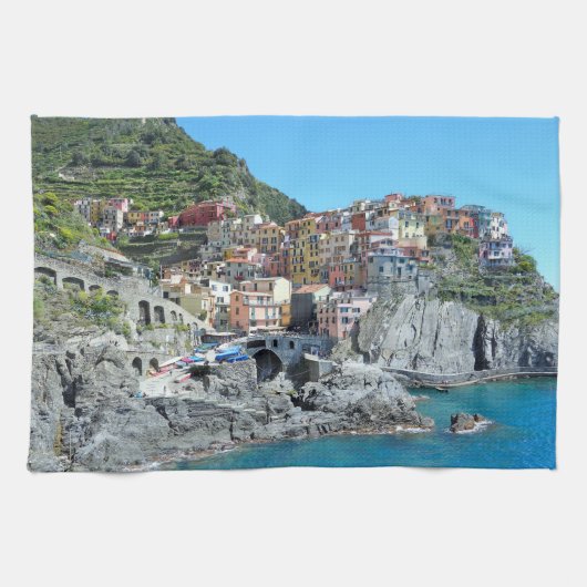 Cinque Terre, Italien Küchentuch (Horizontal)