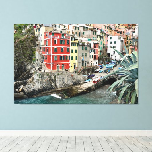 Cinque Terre, Italien Leinwanddruck (Insitu (Holzboden))