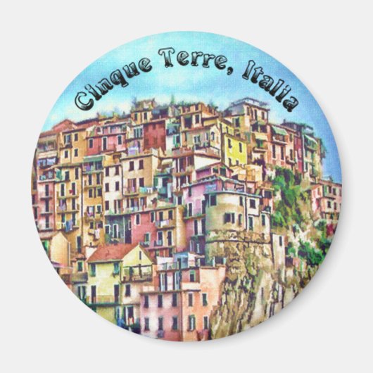 Cinque Terre, Italien Magnet (Vorne)