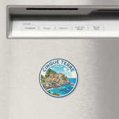 Cinque Terre Italien Magnet (In Situ (Geschirrspüler))