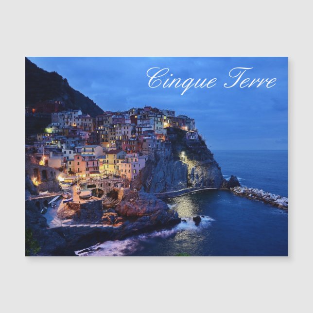 Cinque Terre Italien Magnetkarte (Vorderseite)