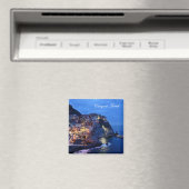 Cinque Terre Italien Postcard Magnet (In Situ (Geschirrspüler))
