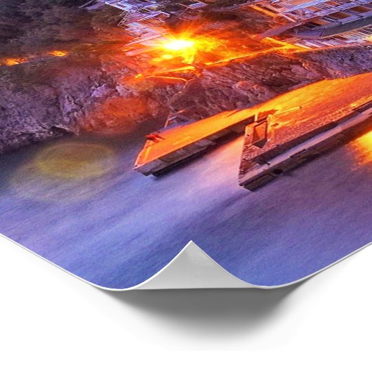 Cinque Terre, Italien Poster (Ecke)