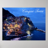 Cinque Terre Italien Poster (Vorne)
