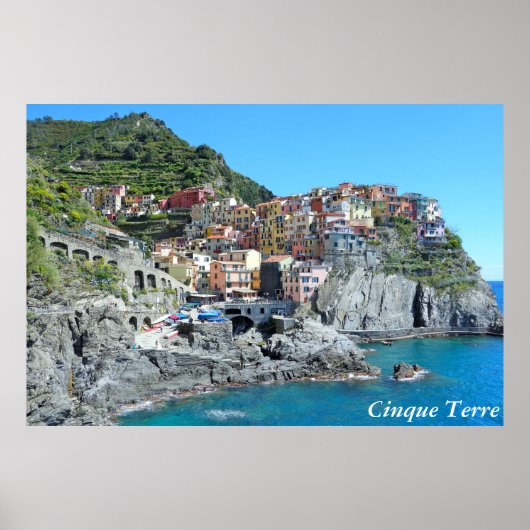 Cinque Terre, Italien Poster (Vorne)