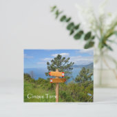 Cinque Terre, Italien Postkarte (Stehend Vorderseite)
