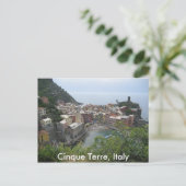 Cinque Terre, Italien Postkarte (Stehend Vorderseite)