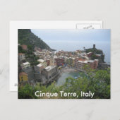 Cinque Terre, Italien Postkarte (Vorne/Hinten)