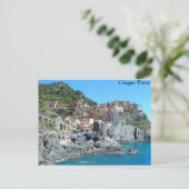 Cinque Terre, Italien Postkarte (Stehend Vorderseite)
