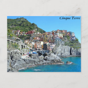 Cinque Terre, Italien Postkarte