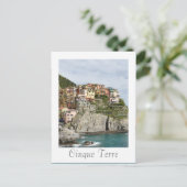 Cinque Terre, Italien Postkarte (Stehend Vorderseite)