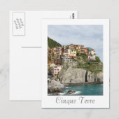 Cinque Terre, Italien Postkarte (Vorne/Hinten)