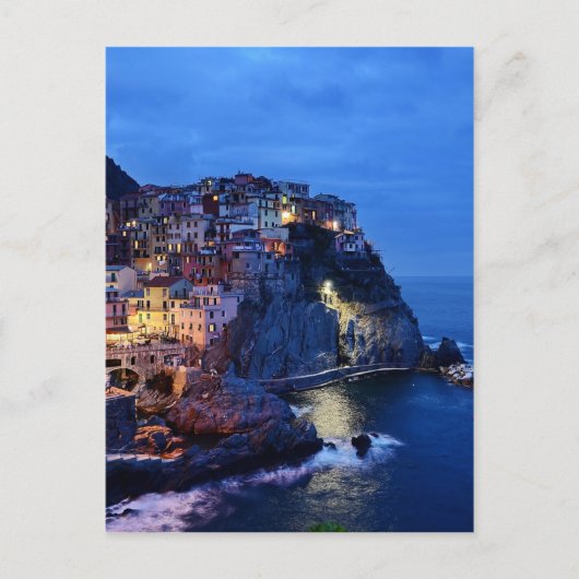 Cinque Terre, Italien Postkarte (Vorderseite)