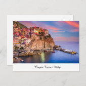 Cinque Terre Italien Postkarte (Vorne/Hinten)