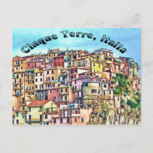 Cinque Terre, Italien Postkarte