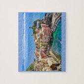 Cinque Terre, Italien Puzzle (Vertikal)