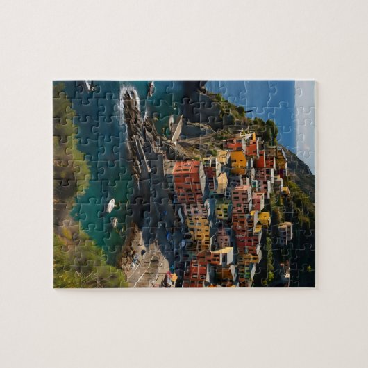 Cinque Terre, Italien Puzzle (Horizontal)