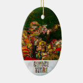 Cinque Terre Italien Riomaggiore Foto Keramik Ornament (Rechts)