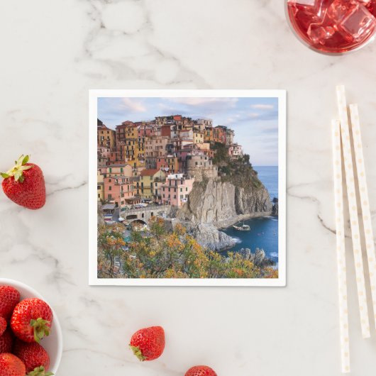 Cinque Terre, Italien Serviette (Beispiel)