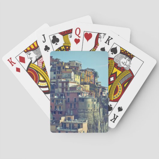 Cinque Terre, Italien Spielkarten (Rückseite)