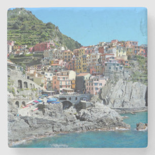 Cinque Terre, Italien Steinuntersetzer
