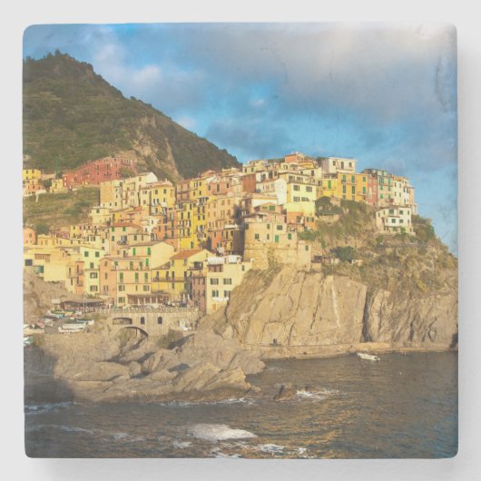 Cinque Terre, Italien Steinuntersetzer (Vorderseite)