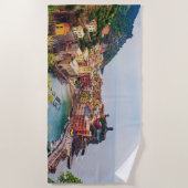 Cinque Terre Italien Strandtuch (Vorderseite)
