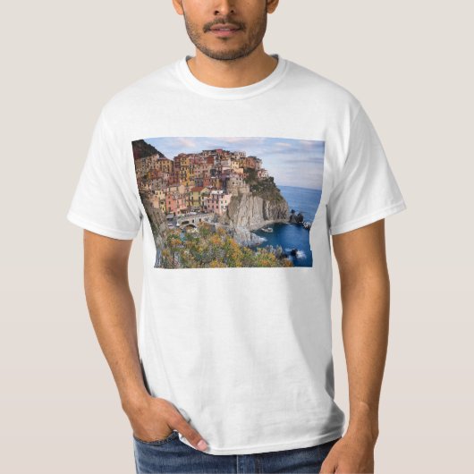 Cinque Terre, Italien T-Shirt (Vorderseite)