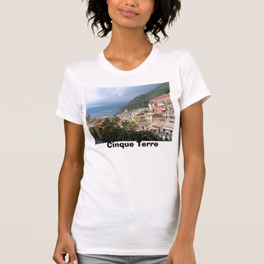 Cinque Terre Italien T-Shirt (Vorderseite)