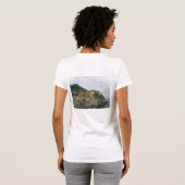 Cinque Terre Italien T-Shirt (Schwarz voll)