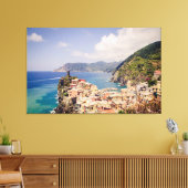 Cinque Terre Italien, Vernazza Village Canvas Prin Leinwanddruck (Insitu (Wohnzimmer))