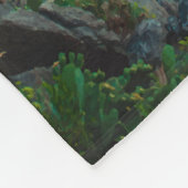 Cinque Terre Italien Wasserfarben Vintag Fleecedecke (Ecke)