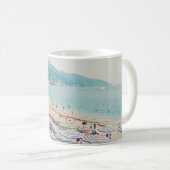Cinque Terre Italy Fun Beach Landschaftlich Travel Kaffeetasse (VorderseiteRechts)