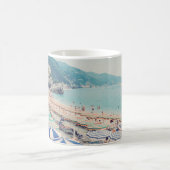 Cinque Terre Italy Fun Beach Landschaftlich Travel Kaffeetasse (Mittel)