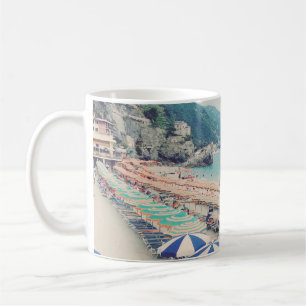 Cinque Terre Italy Fun Beach Landschaftlich Travel Kaffeetasse