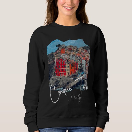 Cinque Terre Italy Sweatshirt (Vorderseite)