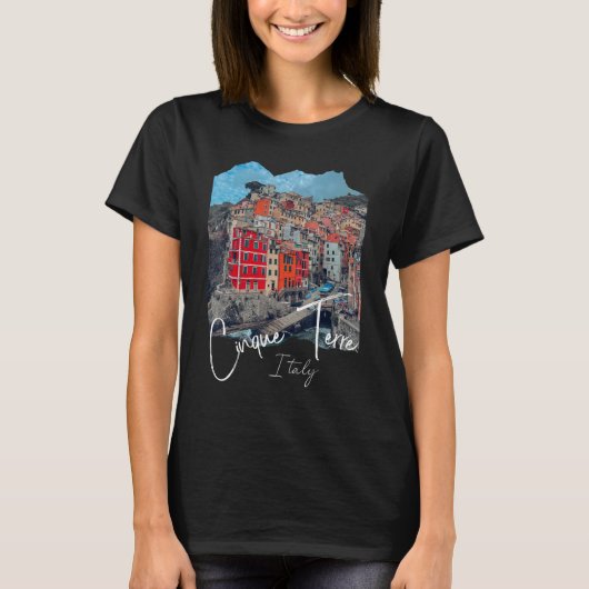 Cinque Terre Italy T-Shirt (Vorderseite)